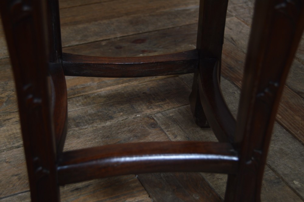 Chinese Marble Top Plant / Vase Stand View VII