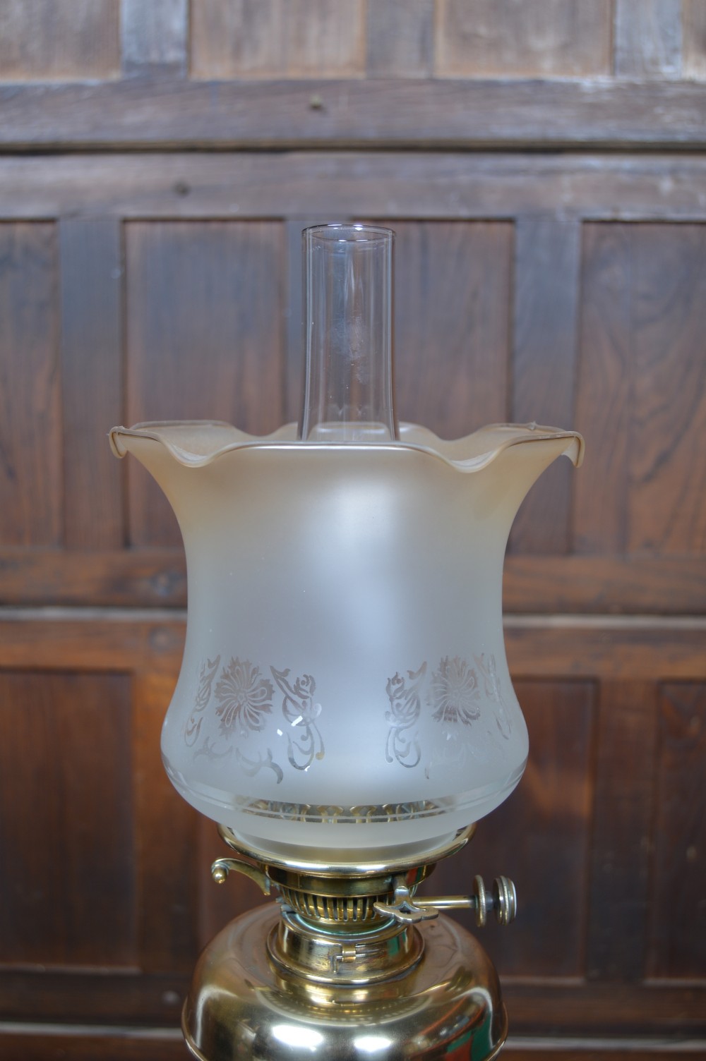Victorian Paraffin / Oil Lamp  View III