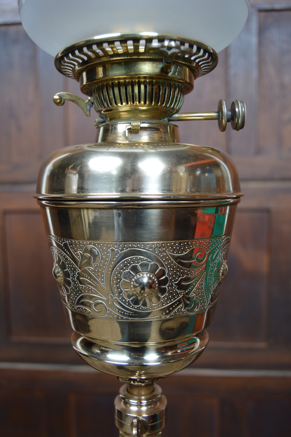Victorian Paraffin / Oil Lamp  View IV