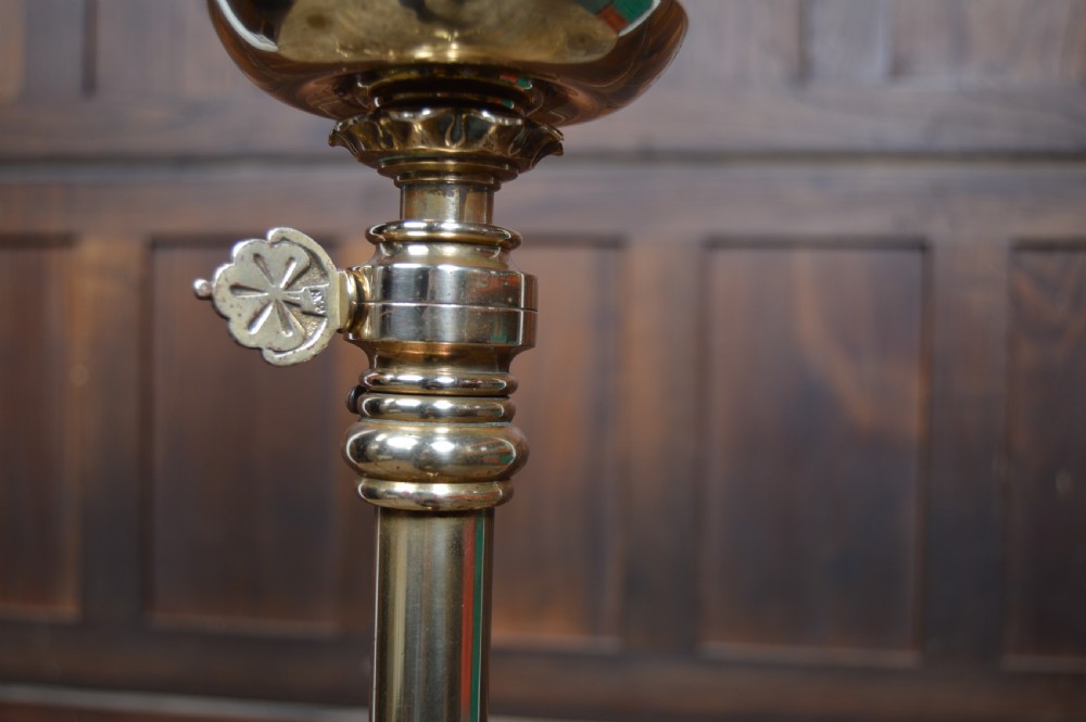 Victorian Paraffin / Oil Lamp  View IX