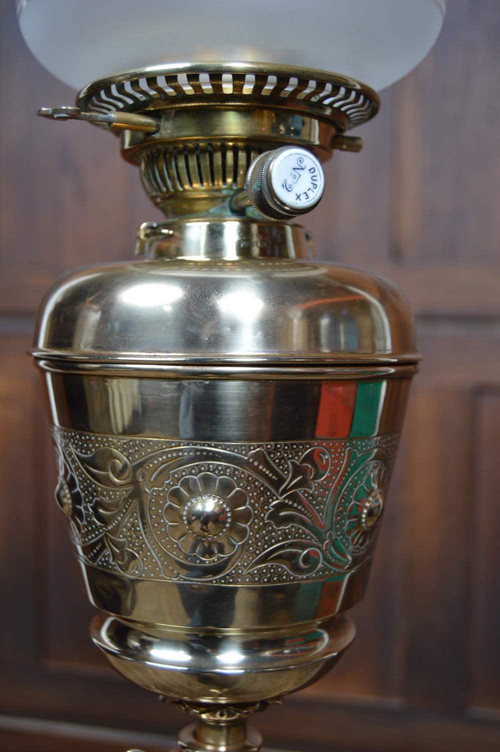 Victorian Paraffin / Oil Lamp  View X