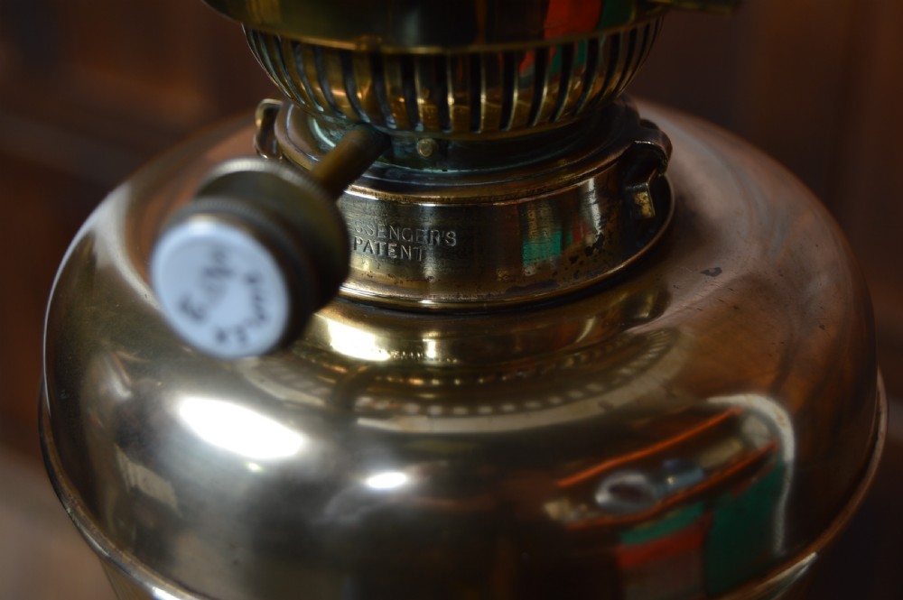 Victorian Paraffin / Oil Lamp  View XI