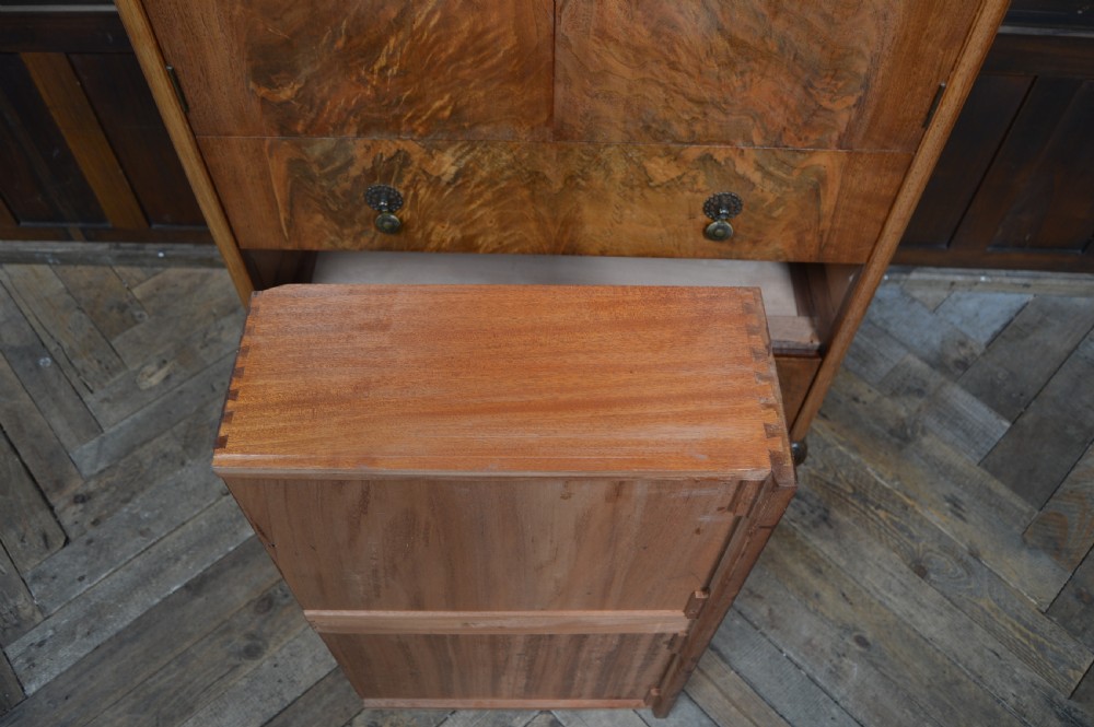Walnut Tallboy View VIII