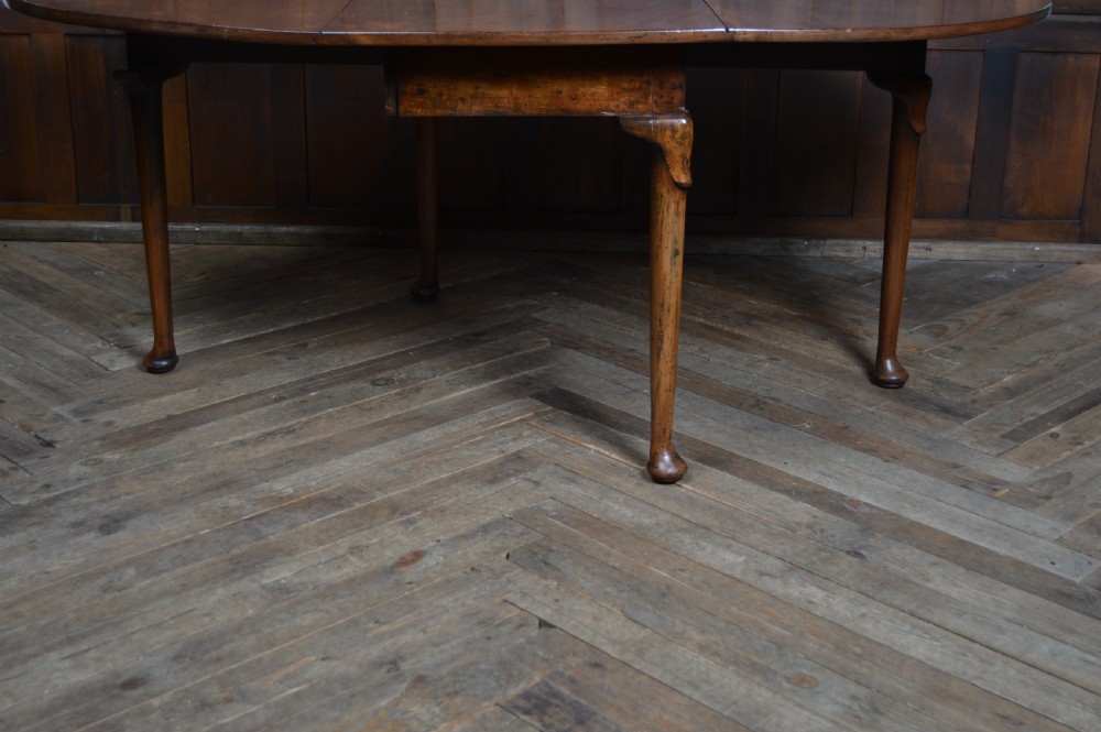 Georgian Mahogany Drop Leaf Table View VII