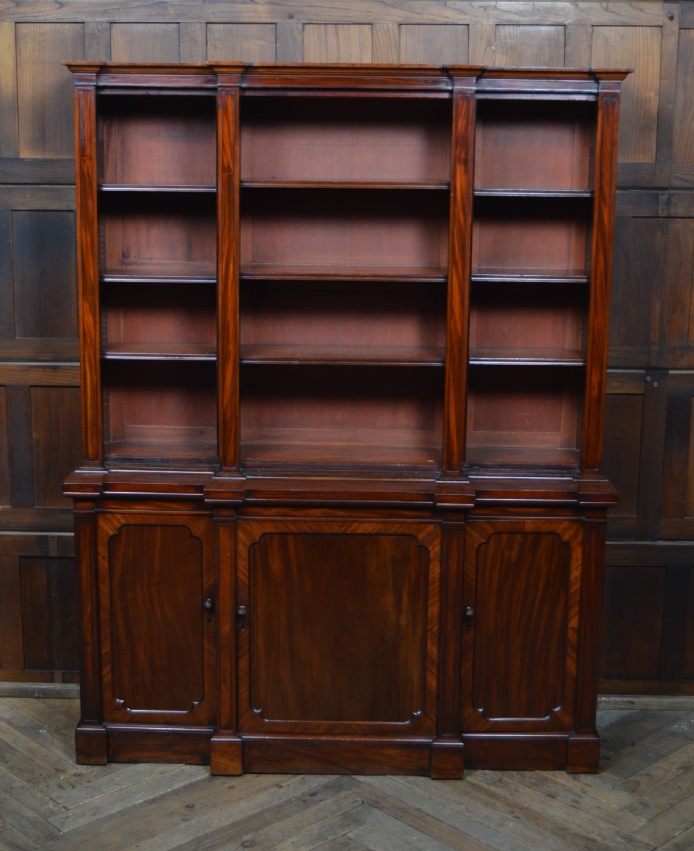 Georgian  Mahogany Bookcase
