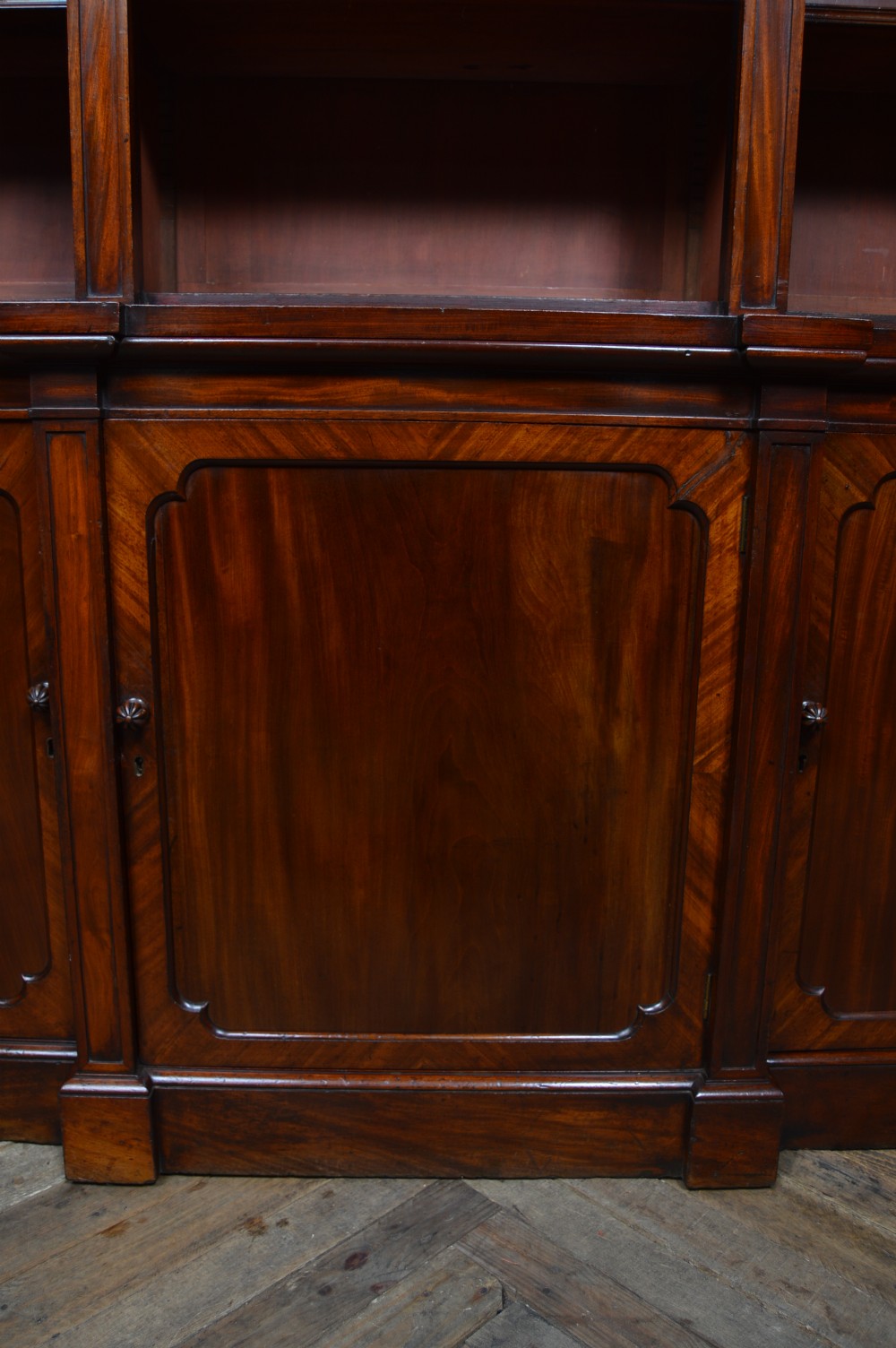 Georgian  Mahogany Bookcase View XIV