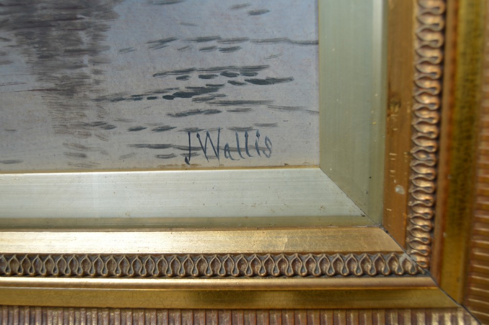 J Wallis Oil Painting View III