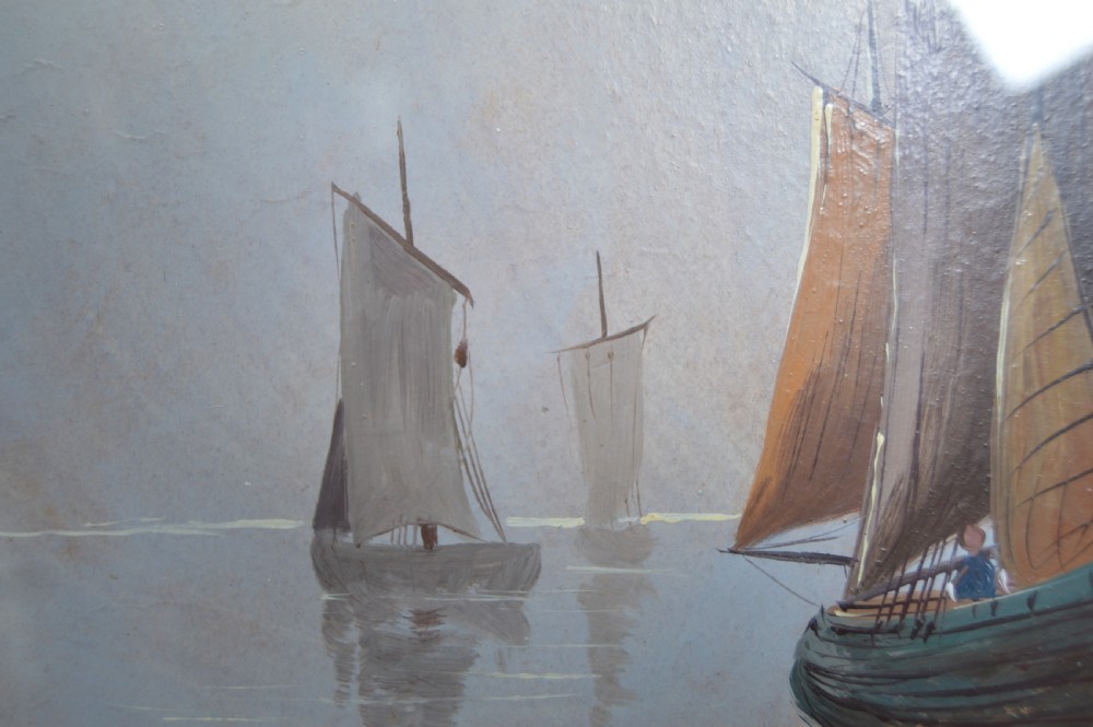 J Wallis Oil Painting View VIII