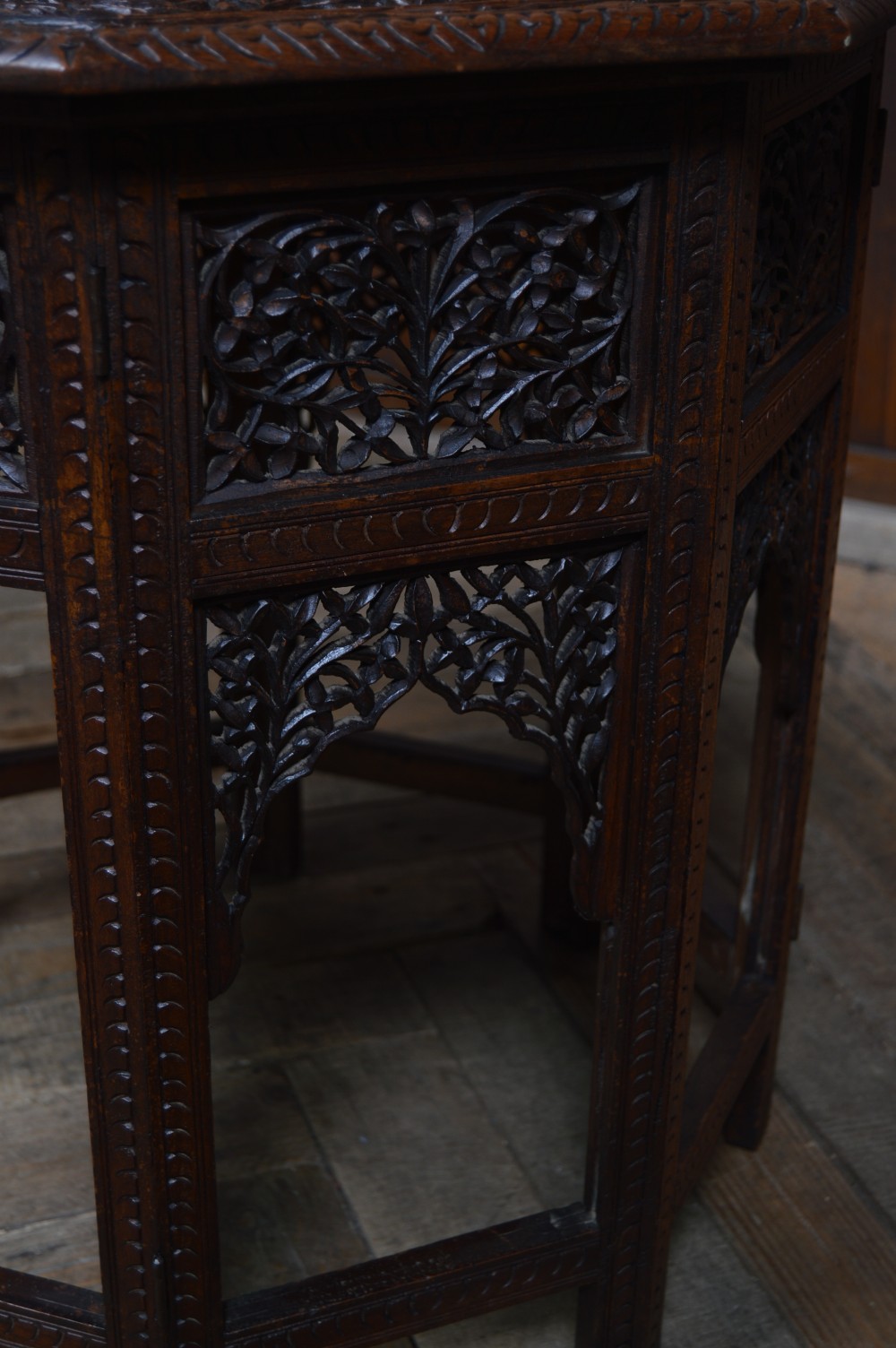 Islamic Octagonal Folding Occasional Table View XVI