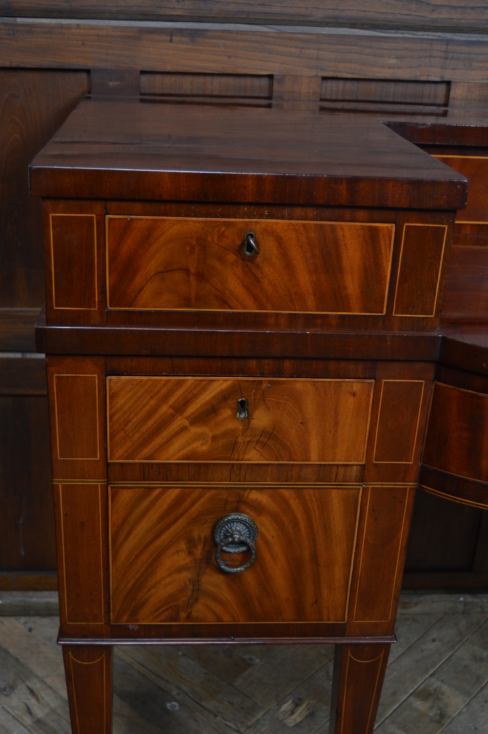 Regency Mahogany Sideboard View XIII