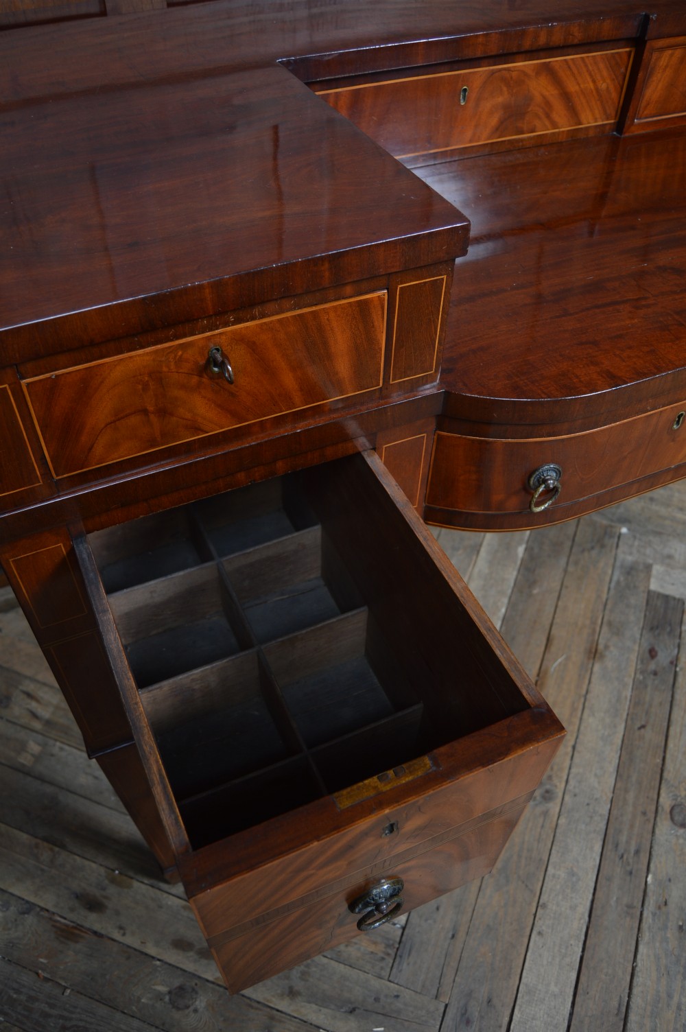 Regency Mahogany Sideboard View XVI