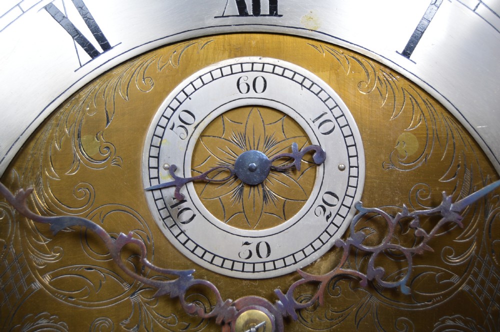 Victorian Scottish Mahogany Longcase Clock Alex Low View XII