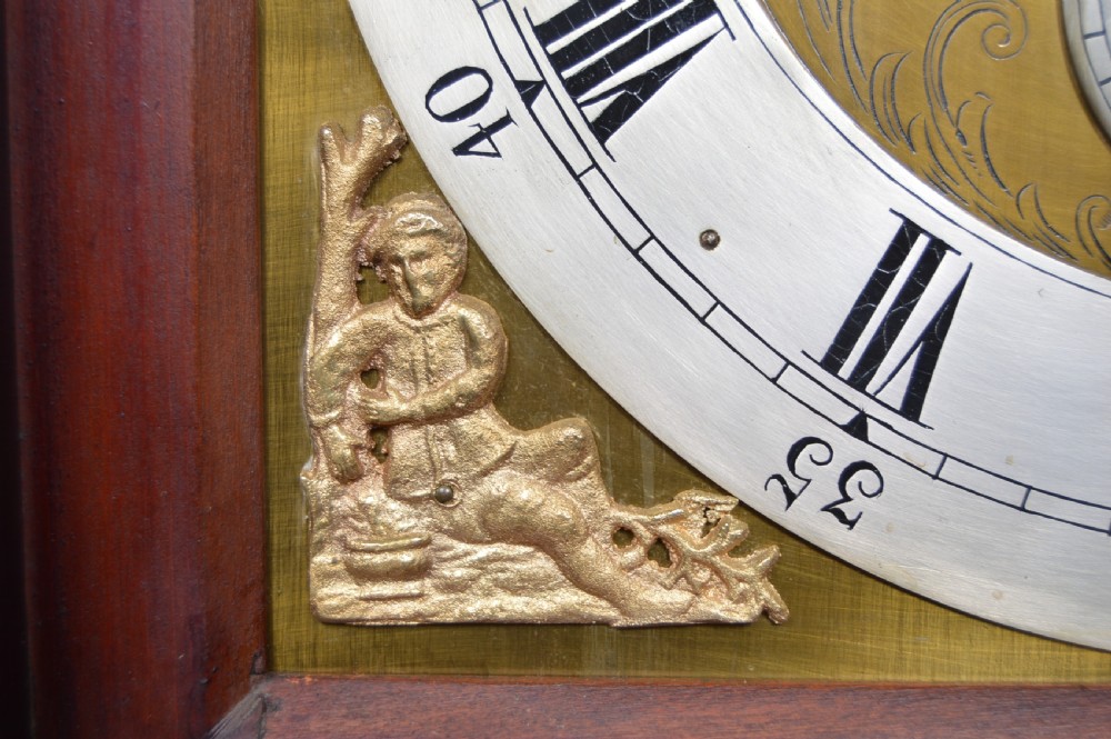 Victorian Scottish Mahogany Longcase Clock Alex Low View XIV