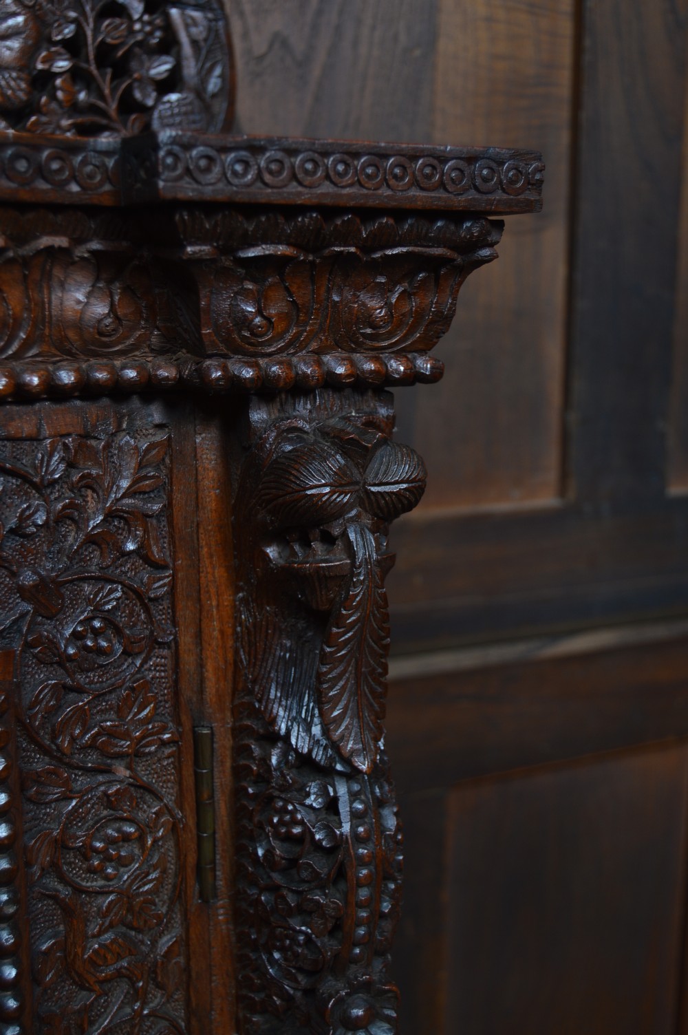 Victorian Burmese Padouk Sideboard / Cabinet View X