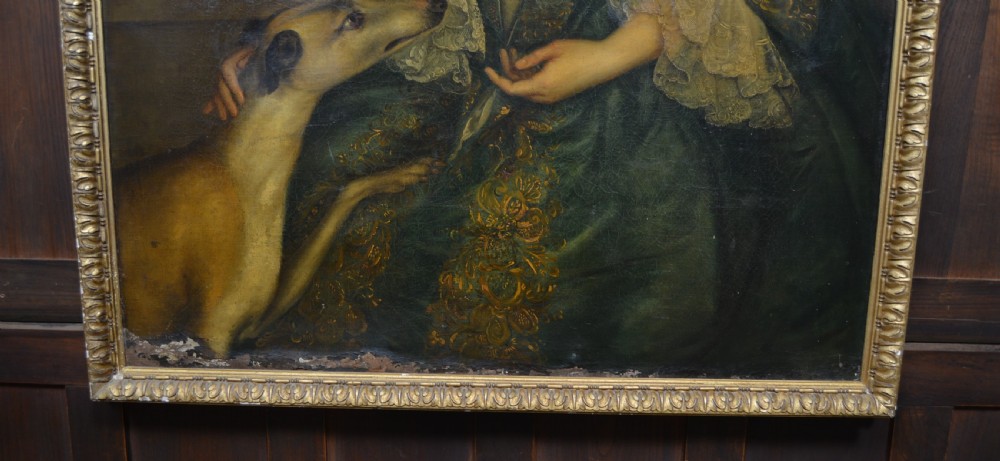  Oil on Canvas Att. Thomas Hudson View VII