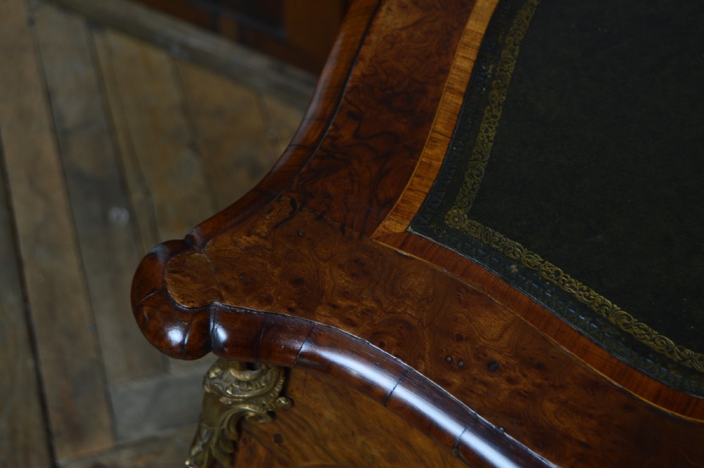 Victorian Walnut Writing Desk View XII