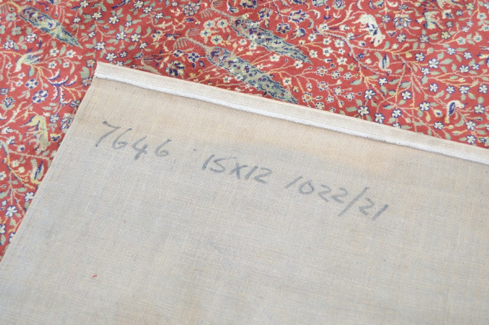 Vintage Kashan Hand Made Rug View IX