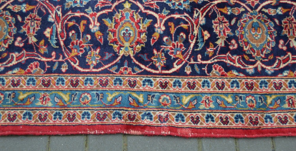 Vintage Kashan Hand Made Rug View XVI