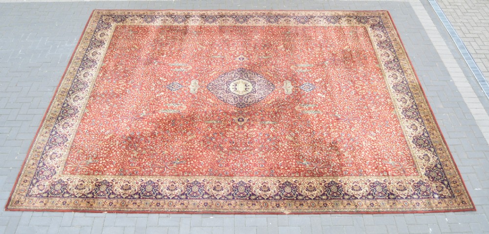 Vintage Machine Made Rug View II