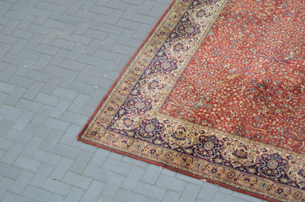 Vintage Machine Made Rug View V