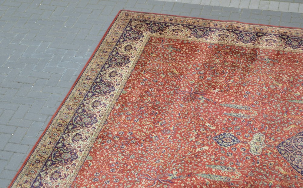 Vintage Machine Made Rug View VI