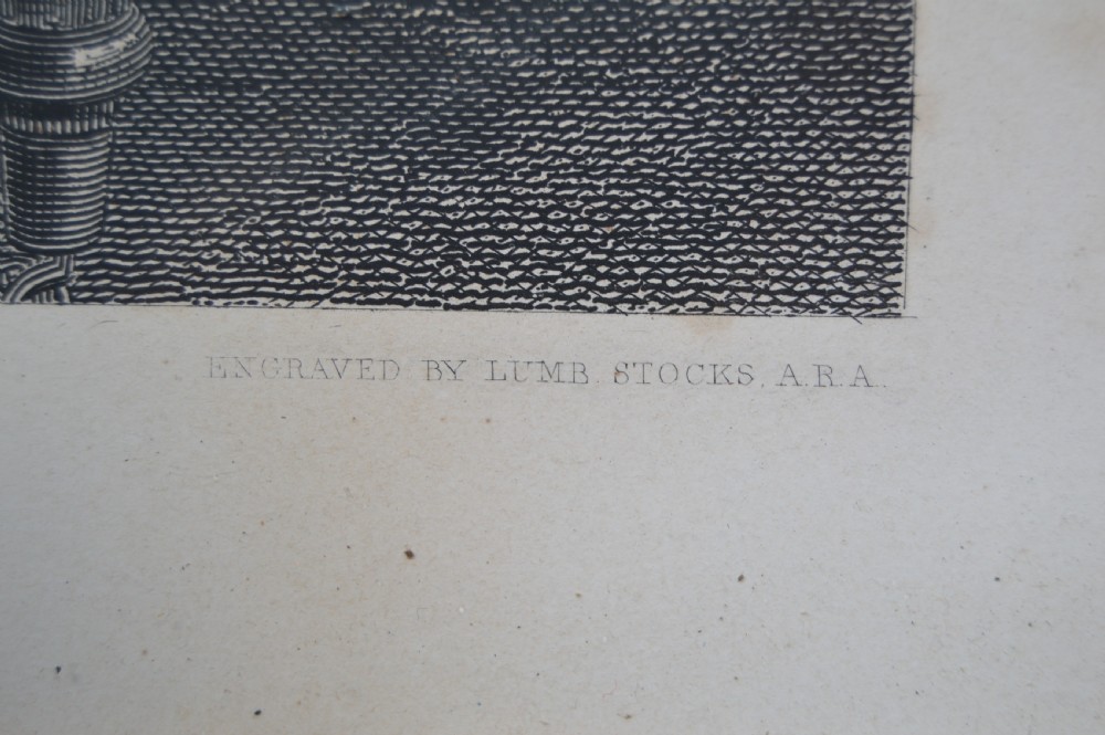 Victorian Lumb Stock Engraving View VIII