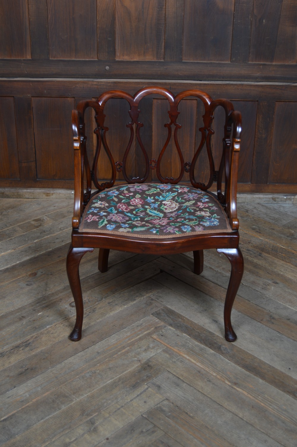 Edwardian Mahogany Tub Chair View III