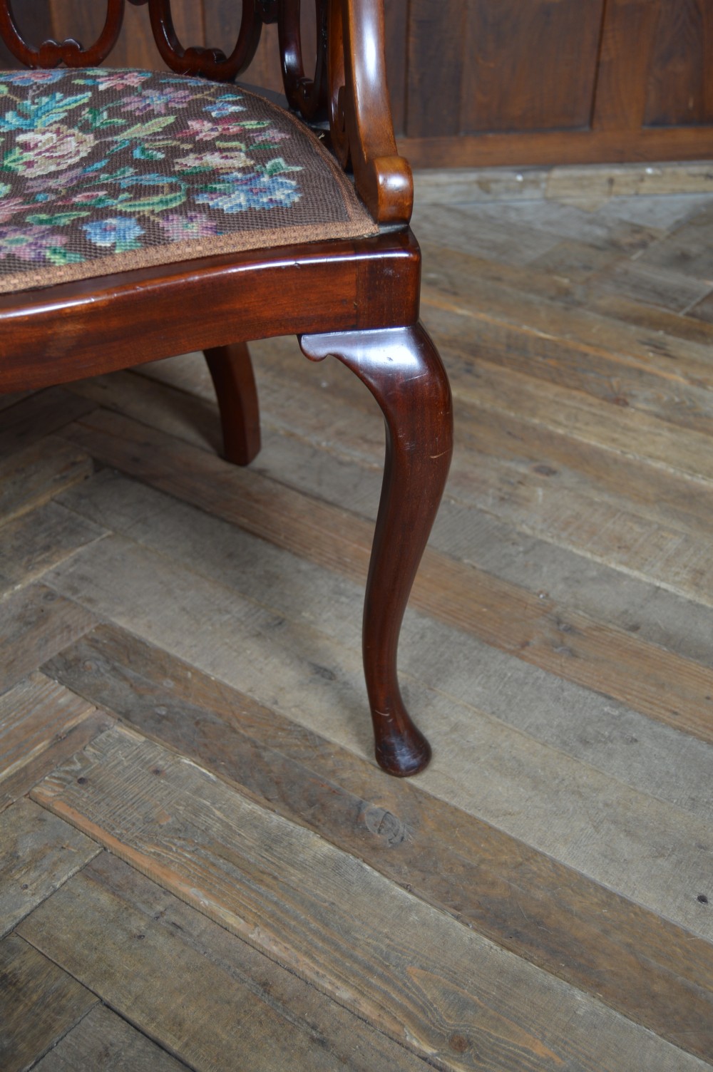 Edwardian Mahogany Tub Chair View V