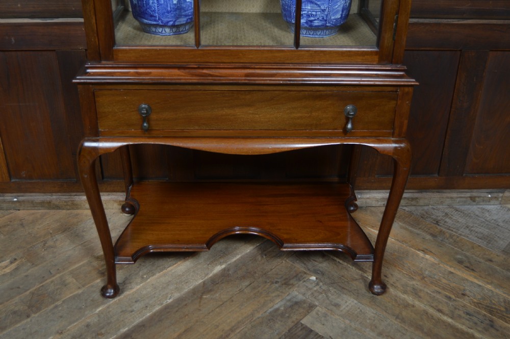 Edwardian Dome Topped Mahogany Display Cabinet View VII