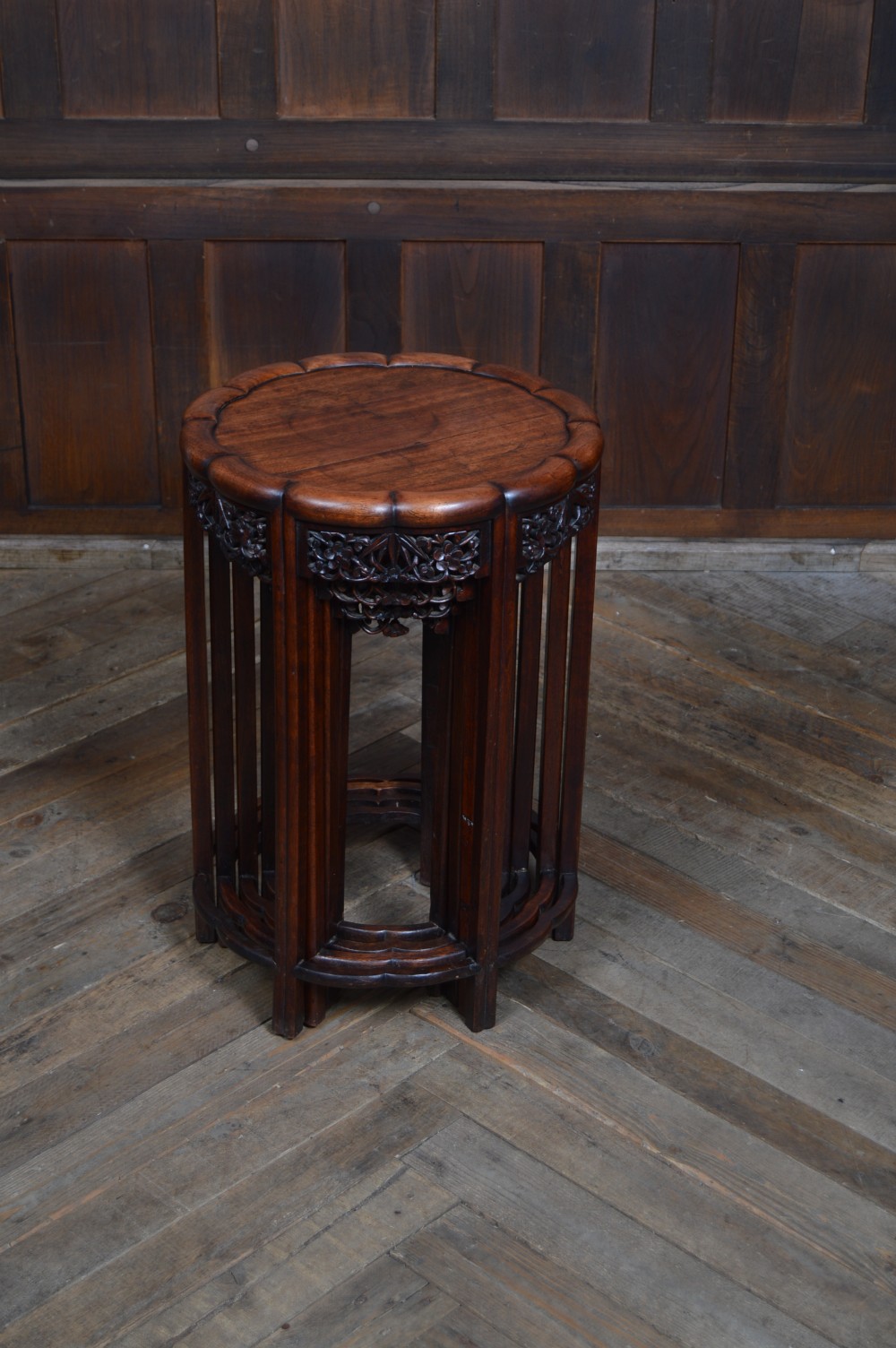 Chinese Set of 4 Nest of Tables View III