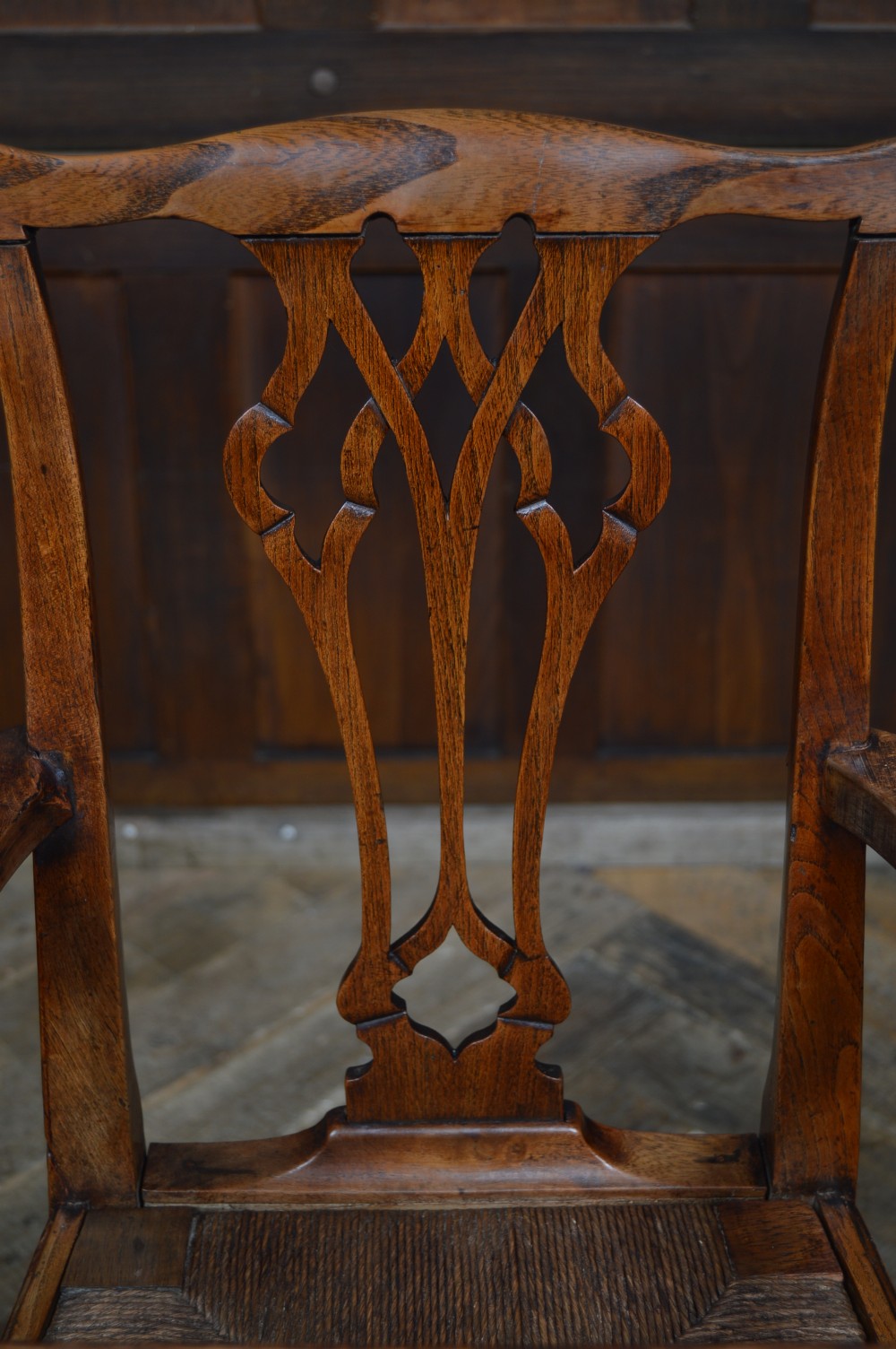 Georgian Elm Child's High Chair View IX