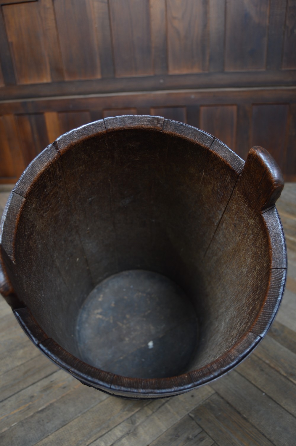 Edwardian Oak Stick Stand View VIII