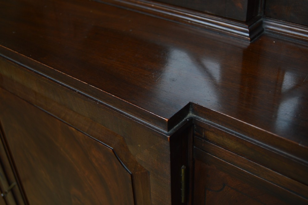 19th Century Mahogany Bookcase View XVII