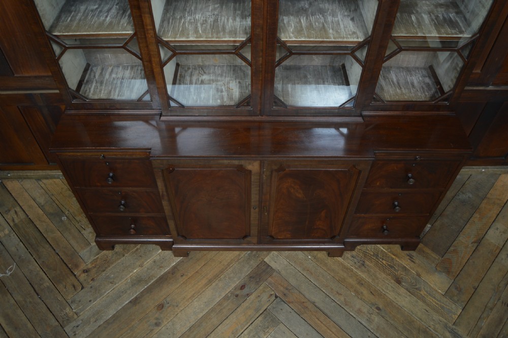 19th Century Mahogany Bookcase View XVIII