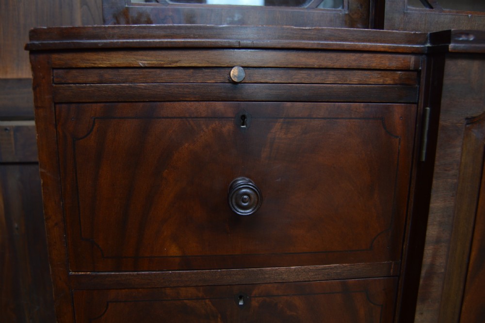 19th Century Mahogany Bookcase View XX