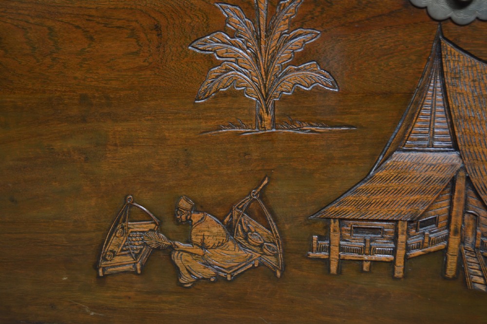 Chinese Camphor Wood Blanket / Storage Box View VI