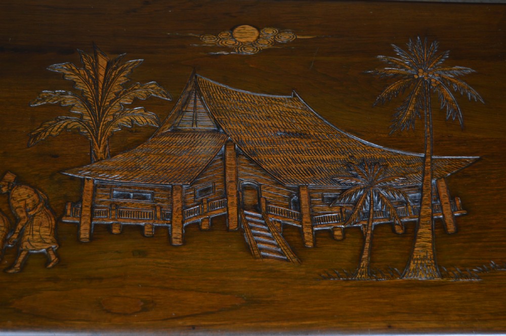 Chinese Camphor Wood Blanket / Storage Box View X