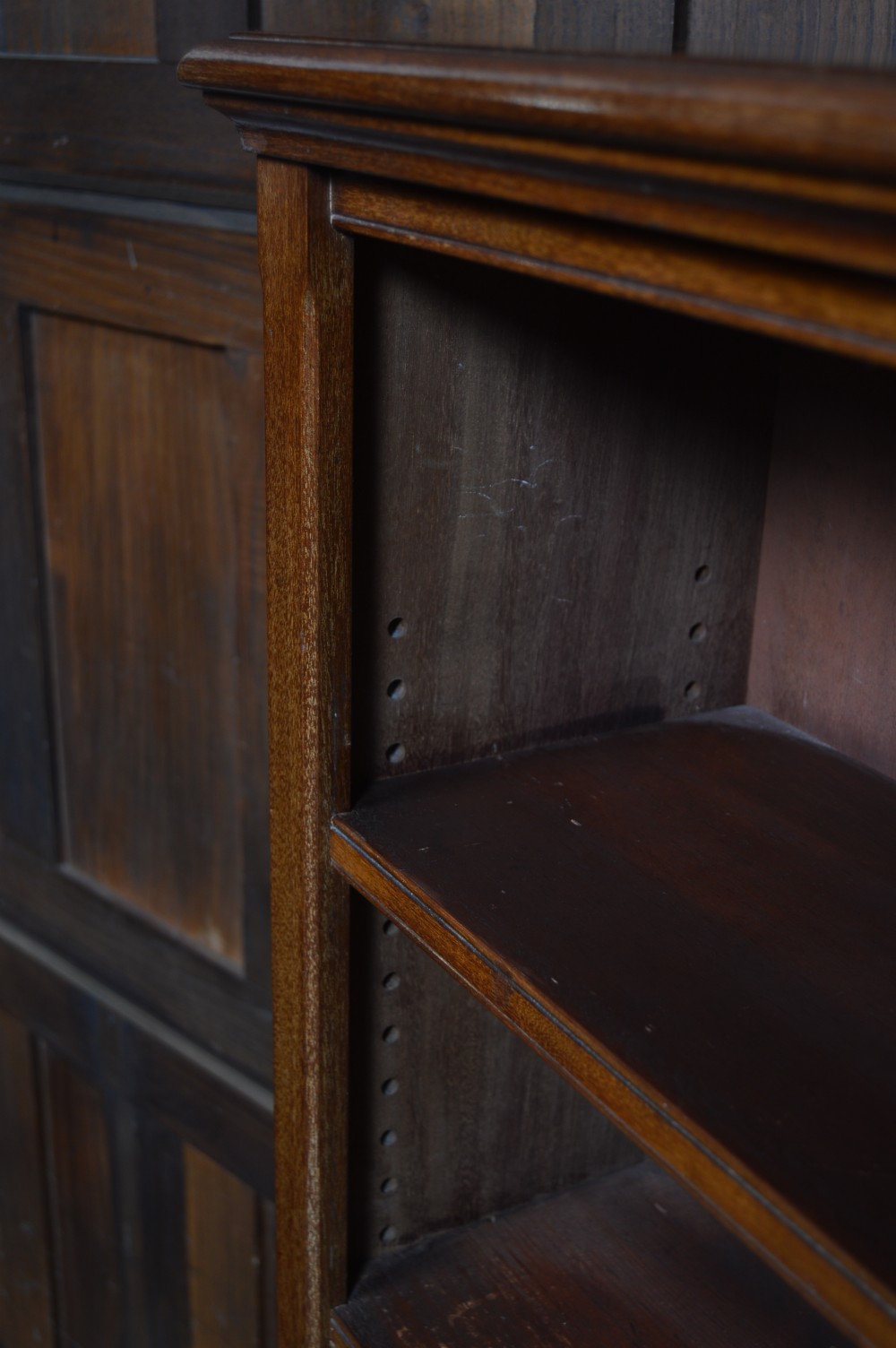 Edwardian Mahogany Bookcase View V