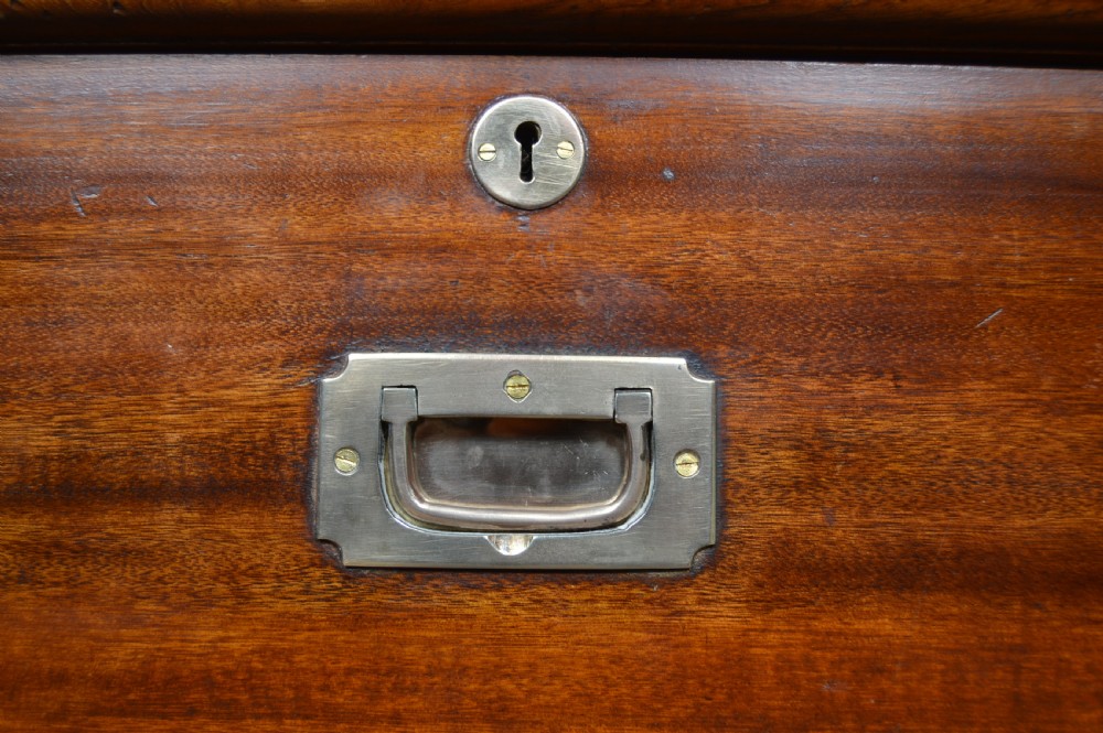 Camphor Wood Campaign Chest of  Drawers  View IV