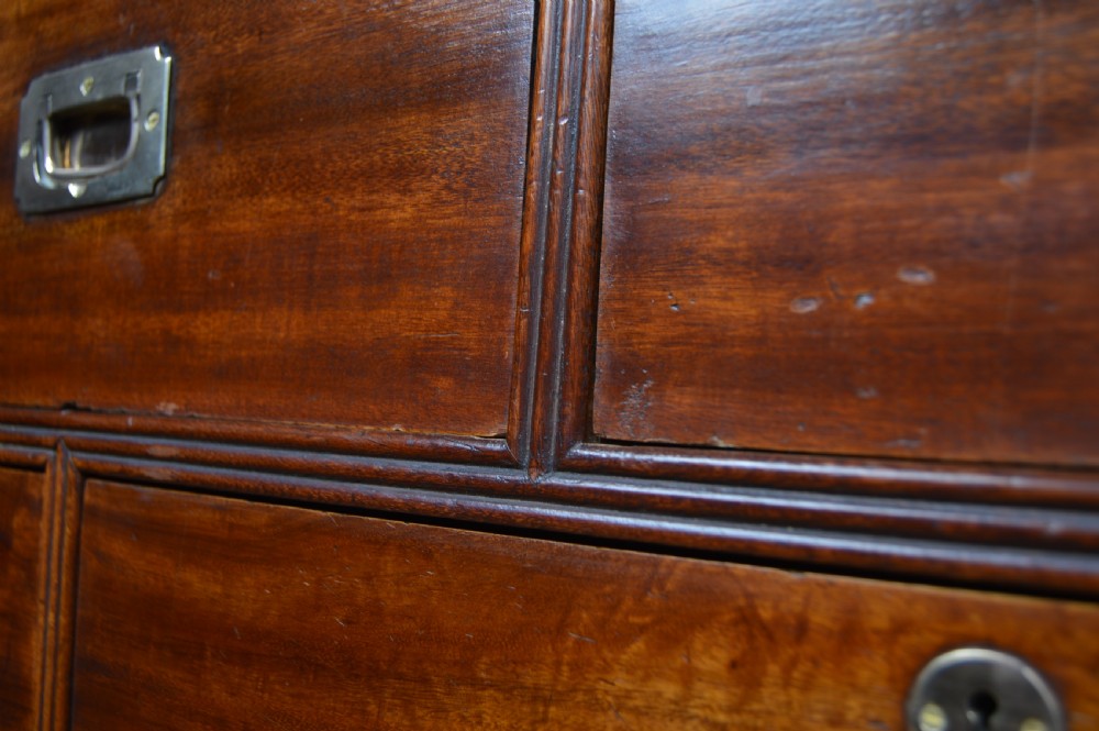 Camphor Wood Campaign Chest of  Drawers  View VII