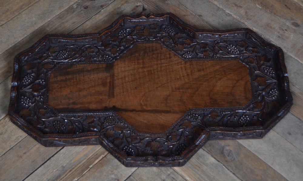 19th Century Hardwood Tray View III
