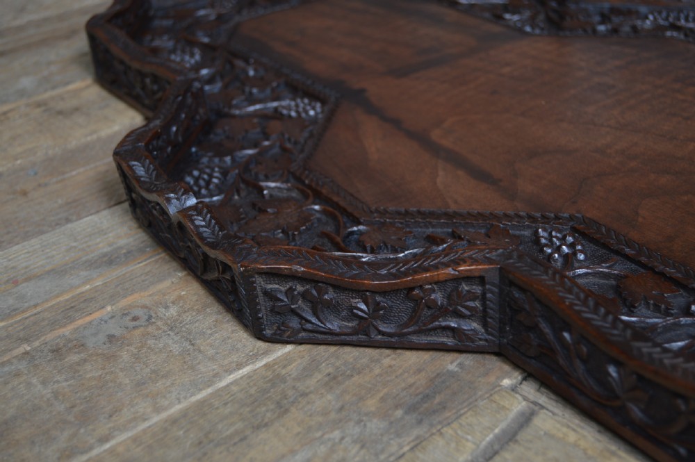 19th Century Hardwood Tray View VII
