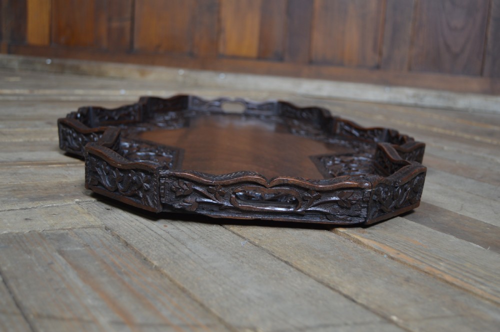19th Century Hardwood Tray View X