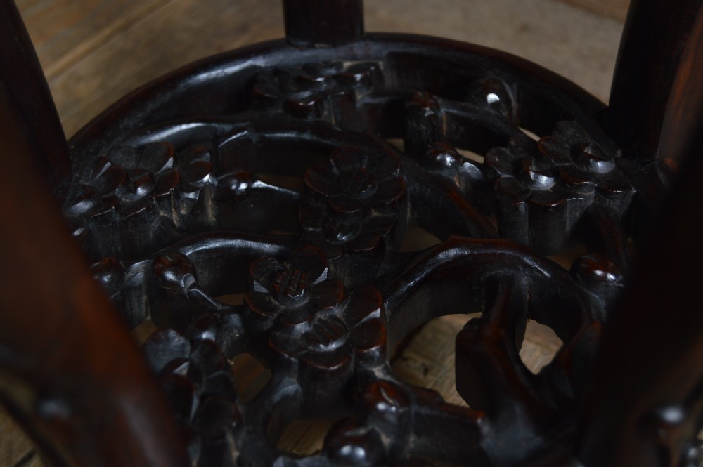 Chinese Marble Top Plant /Vase Stand View VIII