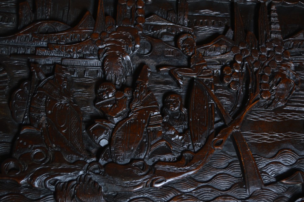 Oriental Camphor Wood Storage Box View XII
