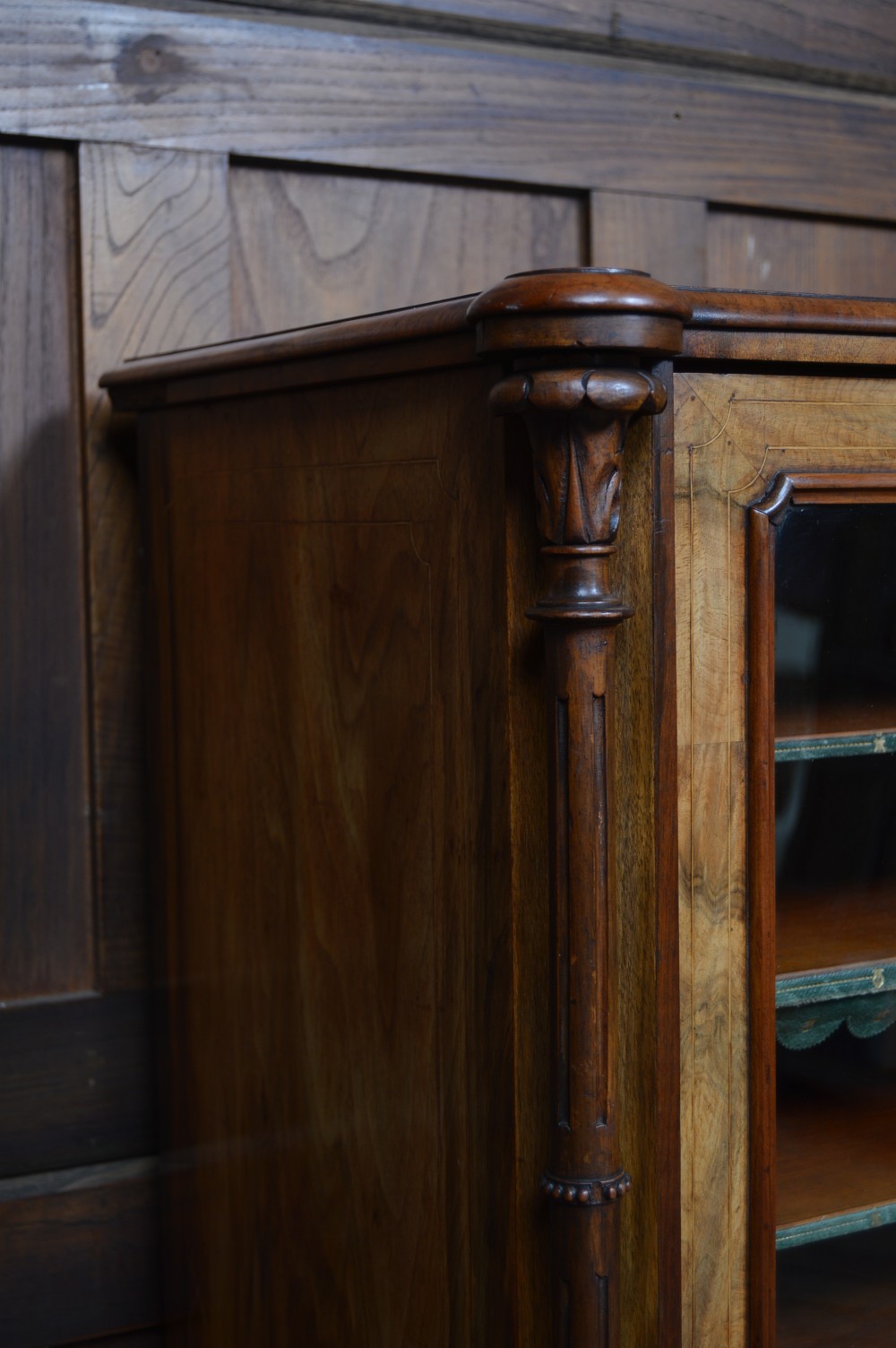 Victorian Walnut Music Cabinet View VI