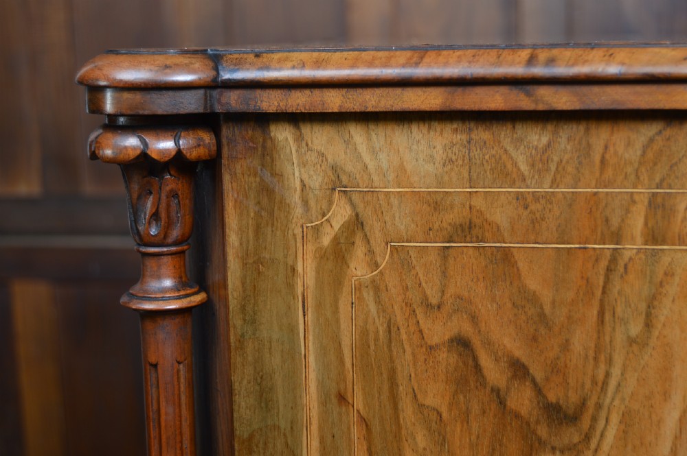 Victorian Walnut Music Cabinet View XVII