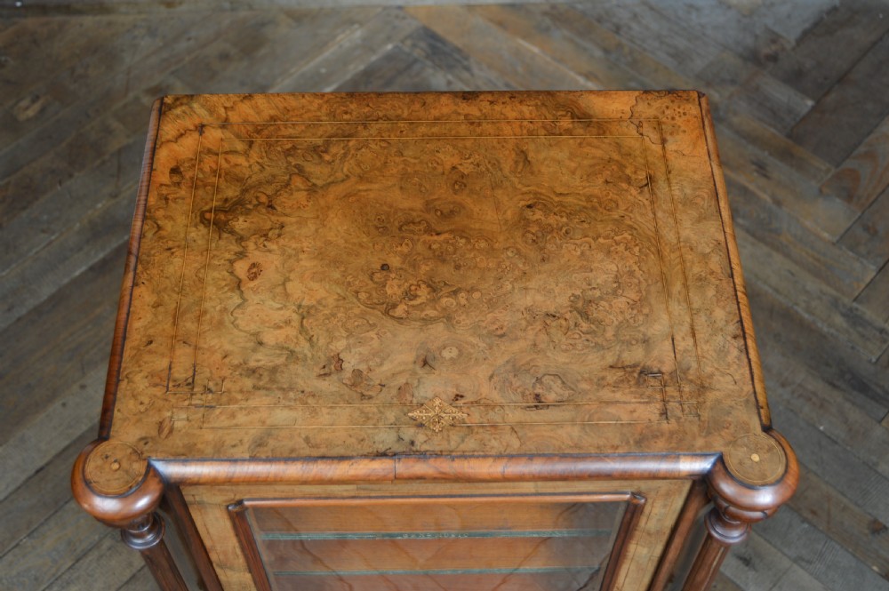 Victorian Walnut Music Cabinet View XIX