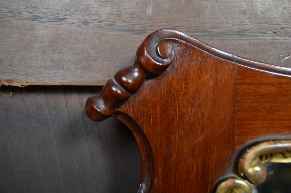 Edwardian Mahogany Gilt Gesso Mirror View VII