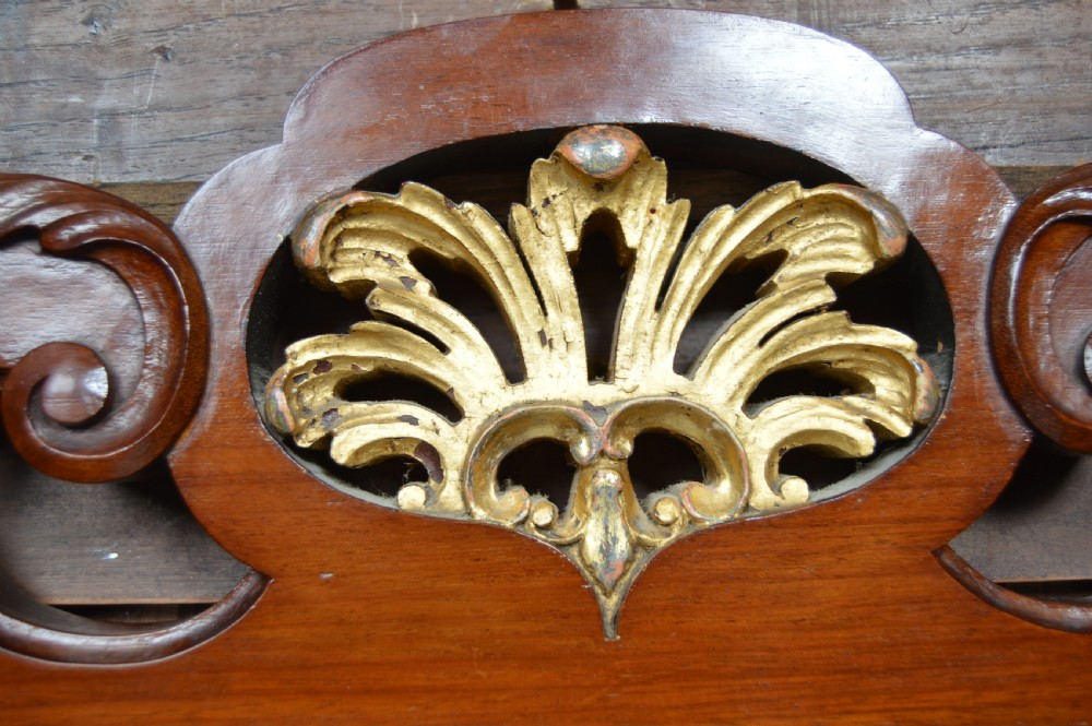 Edwardian Mahogany Gilt Gesso Mirror View VIII